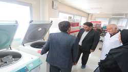 بازدید سرزده بازرس کل قضایی استان یزد از سازمان انتقال خون استان